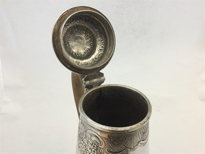 Lot 2189 - A George II Silver Coffee-Pot and Stand, by Ayme Videau, London, 1739, the coffee-pot tapering...