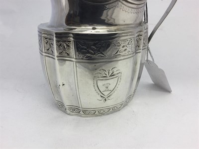 Lot 2190 - A George III Irish Silver Cream-Jug, Maker's Mark ?B, Probably GB for Gustavus Byrne, Dublin, 1801