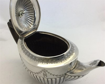 Lot 2243 - A Four-Piece Victorian Silver Tea and Coffee-Service, by Walter and John Barnard, London, The...