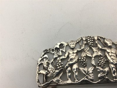 Lot 2366 - A Set of Six Victorian Silver Place-Card Holders, by Julius Rosenthal and Samuel Jacob, London,...