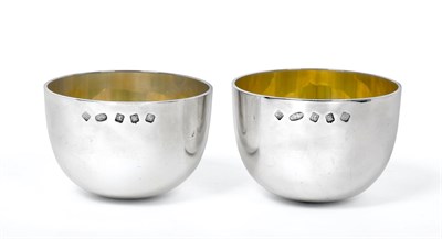 Lot 2378 - A Pair of Elizabeth II Scottish Silver Tumbler-Cups, by Alan R. Baillie, Edinburgh, 2001, each...