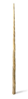 Lot 1120 - Narwhal (Monodon monoceros), 19th century, tusk, 199cm long (tip missing)     This item, a...