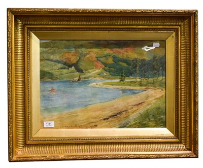 Lot 1181 - James L Begg, watercolour, signed and framed, 43cm by 46cm