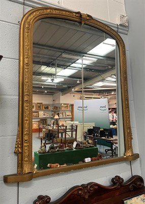 Lot 1310 - A 19th century gilt framed mirror (a.f.), 102cm by 106cm high