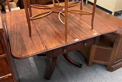 Lot 1350 - A George III mahogany straight-front four-height chest of drawers, 103cm by 50cm by 104cm...