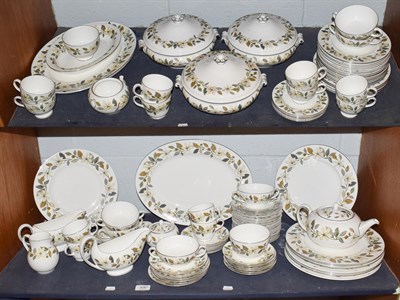 Lot 306 - A Wedgwood Beaconsfield pattern comprehensive dinner/tea service various back stamps, together with