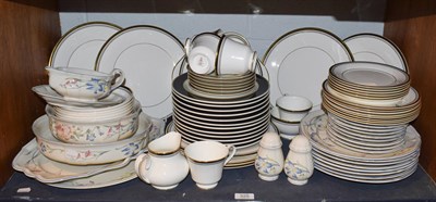 Lot 325 - Dinner and tea wares including Royal Doulton Pavanne pattern and Villeroy & Boch Riviera...