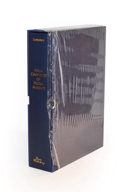 Lot 354 - Sotherby's, Four Centuries of Violin Making, Coxio publishing, 199/230 (one volume)