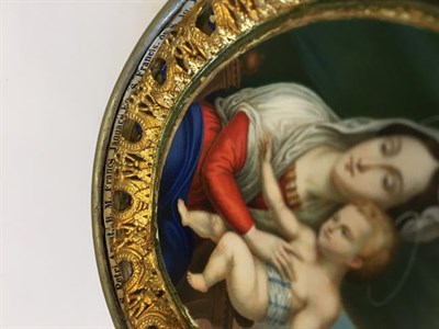 Lot 151 - Manner of Giovanni Battista Salvi called Il Sassoferrato (Italian, 1609-1685): Madonna and Child in