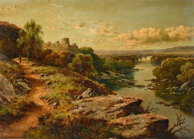 Lot 247 - Edmund John Niemann (1813-1876)  View of Barnard Castle Signed, oil on canvas laid to board,...