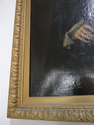 Lot 291 - Follower of Sir Godfrey Kneller (1646-1723)  Portrait of a gentleman, three quarter length standing