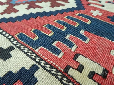 Lot 338 - Shirvan Kilim South East Caucasus, late 19th century Woven in two parts, each with field...