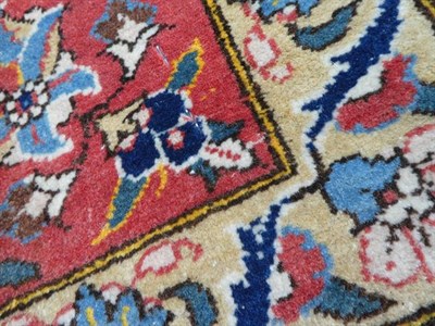 Lot 367 - Fine Ghom Carpet Central Iran, circa 1940 The field with an allover design of large...