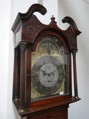 Lot 395 - A Mahogany Eight Day Longcase Clock, signed Coleman & Co, Falkirk, circa 1780, swan neck...