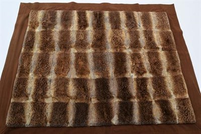 Lot 108 - Pelts/Hides: An Early 20th Century Duck Billed Platypus Patchwork Carriage Rug