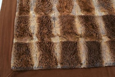 Lot 108 - Pelts/Hides: An Early 20th Century Duck Billed Platypus Patchwork Carriage Rug