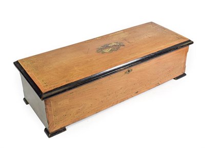 Lot 3047 - A Musical Box Playing Twelve Airs, Almost Certainly By B. A. Bremond, circa 1890, with single...