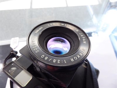 Lot 3130 - Plaubel Makina 67 Camera with Nikkor f2.8 80mm lens