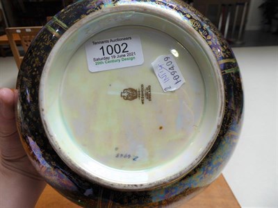 Lot 1002 - A Wedgwood Fairyland Lustre Poplar Trees and Elves and Bell Branch Imperial Bowl, designed by Daisy