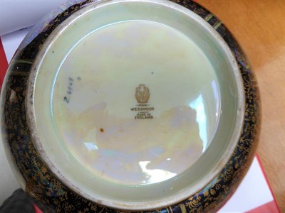 Lot 1002 - A Wedgwood Fairyland Lustre Poplar Trees and Elves and Bell Branch Imperial Bowl, designed by Daisy