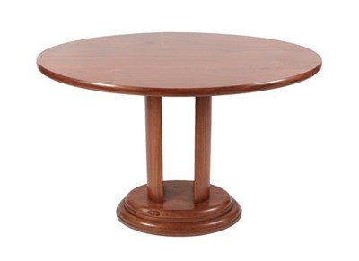 Lot 1150 - Beaverman: Colin Almack (Sutton-under-Whiteshonecliffe): An Iroko Console Table, the oval top...