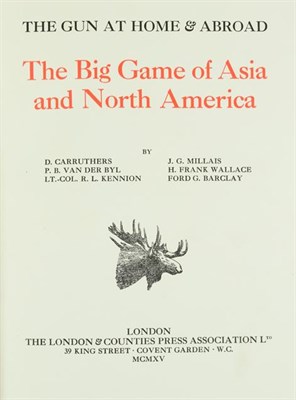 Lot 63 - Deer Interest: ''The Big Game of Asia and North America'' - limited edition, No. 517/600, in...