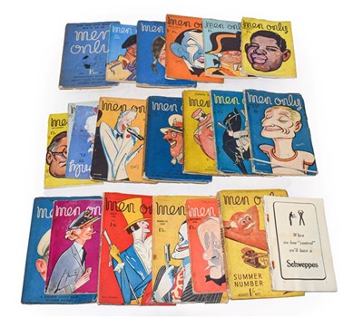 Lot 164 - A collection of 1940's Men Only magazines (qty)