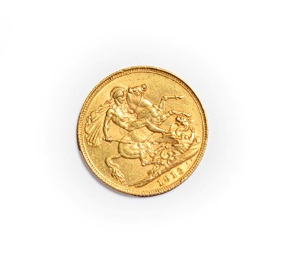 Lot 270 - A 1912 gold full sovereign