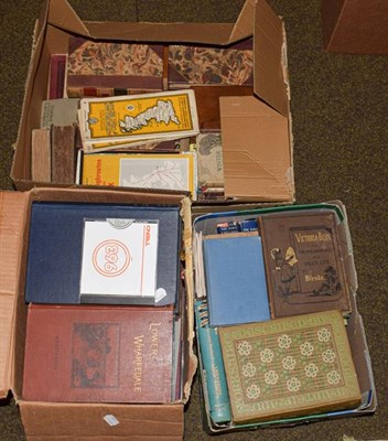 Lot 397 - Three boxes of early 20th century books and maps