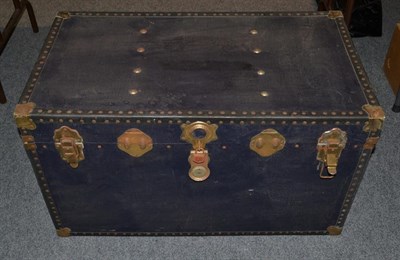 Lot 437 - A trunk, originally belonging to David A Clayton a Diplomat working in Vietnam and Sri Lanka