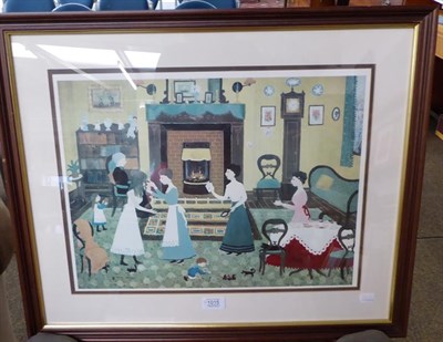 Lot 1015 - A Tom Dodson artist signed proof print, titled ''When I Was Ten'', number 61/500, signed in...