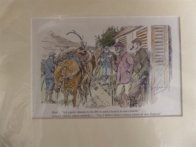 Lot 1088 - A signed hunting print by Lionel Edwards, together with a large collection of 19th/20th century...