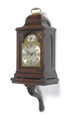 Lot 1442 - A George III Striking Table Clock, signed Strigel, London, circa 1770, the ebonised fruitwood...