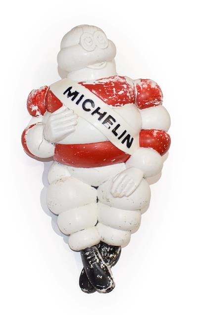 Lot 57 - A Michelin Man Moulded Plastic Advertising Figure, as used on a truck, the underside with three...