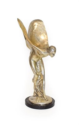 Lot 162 - Rolls-Royce: A Nickel-Plated Showroom Advertising Figure, modern, modelled as the Spirit of Ecstasy