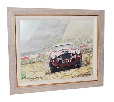 Lot 185 - Andy Danks (Contemporary) Rally/Jones Alpine Rally 1961 car registration 47 ARX  Signed and...