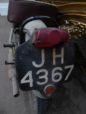 Lot 230 - ~ Norton Model 18 MotorcycleRegistration number: JH 4367Date of first registration: circa 1941Frame