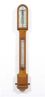 Lot 1463 - An Admiral Fitzroy's Storm Stick Barometer, signed Negretti & Zambra, Instrument Makers to Her...