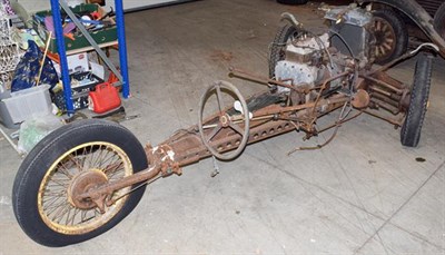 Lot 242 - ~ 1930`s BSA Tricycle Rolling Chasis and Engine Registration number: unkown  Date of first...