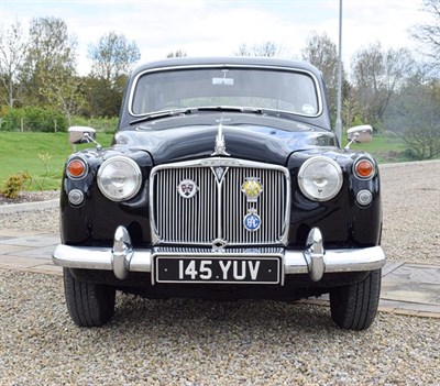 Lot 287 - 1960 Rover 80 Registration number: 145 YUV Date of first registration: 30 03 1960 VIN number:...