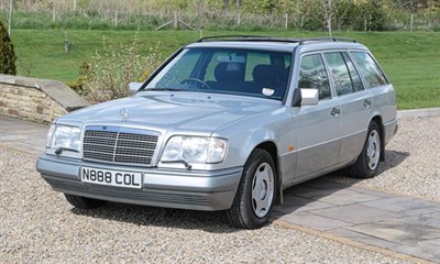 Lot 298 - 1996 Mercedes E200 Auto Estate Registration number: N888 COL (cherished number) Date of first...
