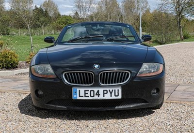 Lot 299 - 2004 BMW Z4 2.2 SE Convertible Registration number: LE04 PYU Date of first registration: 30 07 2004