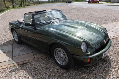 Lot 300 - 1995 MG RV8 3.9 (212 BHP Chipped) Registration number: M473 BHG Date of first registration: 30...