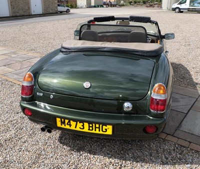 Lot 300 - 1995 MG RV8 3.9 (212 BHP Chipped) Registration number: M473 BHG Date of first registration: 30...