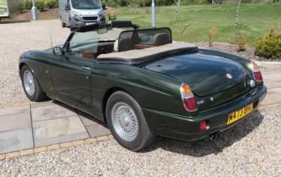 Lot 300 - 1995 MG RV8 3.9 (212 BHP Chipped) Registration number: M473 BHG Date of first registration: 30...