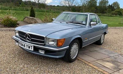 Lot 302 - 1988 Mercedes 300 SL Auto Convertible Registration number: F844 YWT Date of first registration:...