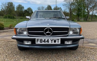 Lot 302 - 1988 Mercedes 300 SL Auto Convertible Registration number: F844 YWT Date of first registration:...