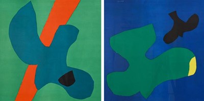 Lot 2006 - Philip Sutton, RA (b.1928) ''Vancouver'' (1966) ''Hawaii'' (1966) Each signed and numbered...