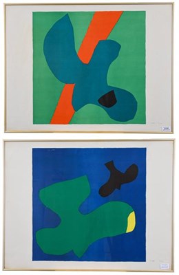 Lot 2006 - Philip Sutton, RA (b.1928) ''Vancouver'' (1966) ''Hawaii'' (1966) Each signed and numbered...