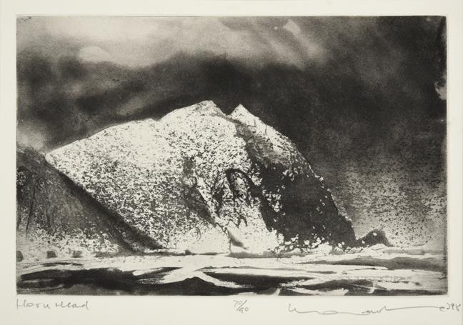 Lot 2016 - Norman Ackroyd CBE, RA (b.1938) ''Horn Head'' Signed and dated (19)98, inscribed and numbered 70/90
